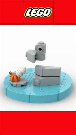 Lego Hábitat del Cangrejo Ermitaño - Lego Hermit Crab Habitat