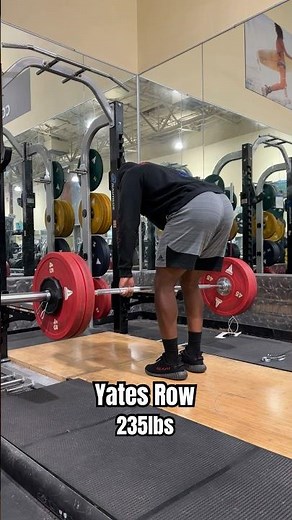 How to perform Yates Row #backexercise #rows