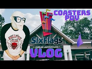 Six Flags Great Adventure 🎢 | Full Park Experience + Coaster POVs in 4K