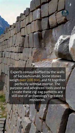 Experts are baffled by the ancient walls of Sacsayhuaman, built with 200-ton stones. #archaeology #ancienthistory #history | Ancient Enigma