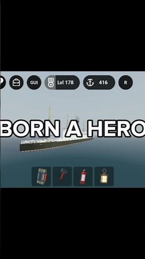 BORN A HERO ss princess Alice and rms carpathia SAIL and sink Roblox simulator