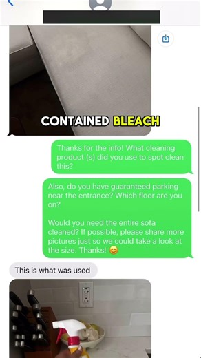 Bleach damage is real 🚩 Tips from Steam Hippo Carpet and Upholstery cleaning in Bucks County, PA