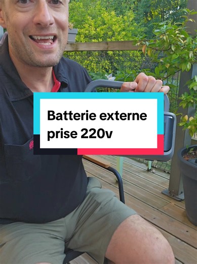 La batterie externe pour les vacances. prises 220v, 12 v et usb à recharge rapide. en camping, camping-car, pêche, plage. #batterie #charger #recharge #externe #campingcar
