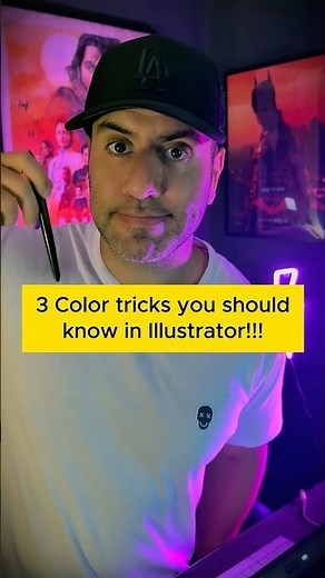 How to build a color palette from any image in Adobe Illustrator.
