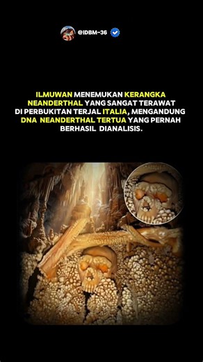 DNA Neanderthal Tertua Ditemukan di Italia