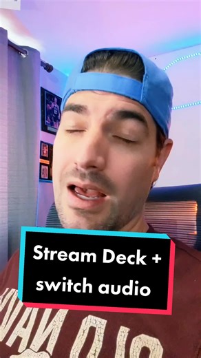 Stream Deck fixes audio issues for gamers and streamers #streamer #gamer #streamdeck #streamdeckplus #elgato #wavelink #elgatowavelink switch between two windows audio devices easily