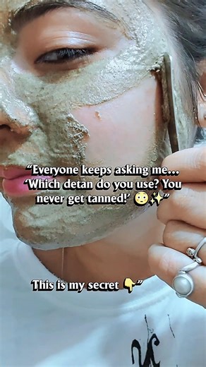 Everyone Asked My Detan Secret 😳 | DIY Tan Removal Mask at Home ✨#viral#explore#ekterapyar