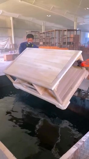 51K views · 94 reactions |  Wooden furniture painting process ‍♂️...