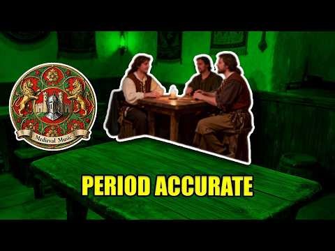 Authentic Medieval Tavern Music Loop 🏰🎶 – Historical Lute & Flute Ballad | 4K