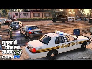 LSPDFR #542 PALETO BAY PATROL!! (GTA 5 REAL LIFE POLICE PC MOD) SINGLE PLAYER #600K