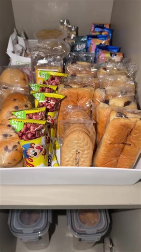 Breakfast cupboard restock and do you prefer music or voiceover? #breakfast #restocked