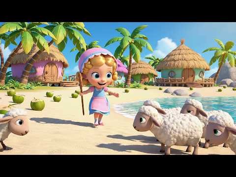 Little Bo Peep’s Lost Sheep Island Adventure | Tropical Island Kids Song & Nursery Rhymes