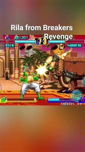 Rila from Breakers Revenge #youtubeshort #gaming #lifeisbutadream #retrogaming