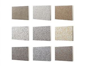 [Hot Item] Marble Texture Effect Exterior Insulation and Finish System Panel Sustainable Living Thermal Insulation Cladding Facade Board