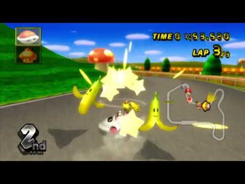 Mario Kart Wii Gameplay – 150cc Peach SuperBlooper Shell #4068