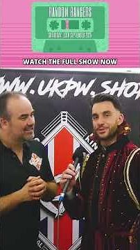 Why Is Alexander Moore Fighting The Ring Announcer #ukwrestling #wrestling #prowrestling #fyp