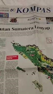 KOMPAS edition December 12, 2025, cover using tracing paper.