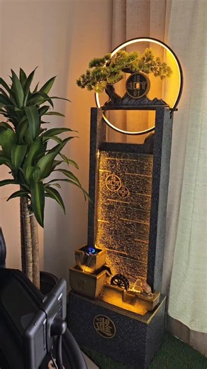 KE STORE | HOME DECOR on Instagram: "Not just decor ~ it attracts fortune 💰 📍KE STORE (M) SDN BHD 📞011-33116391 #fengsui #wealth #fountain ##waterfountain #kestore"