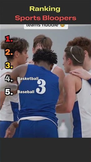 Ranking Best Sports Bloopers!