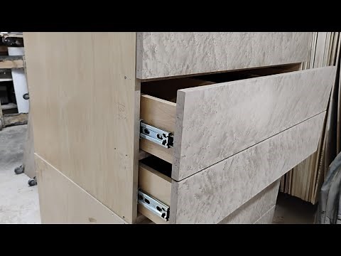 The easy way to attach side mount drawer glides