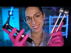 ASMR Unclogging Your Ears (Deep Ear Cleaning) Otoscope Exam - Personal Attention roleplay