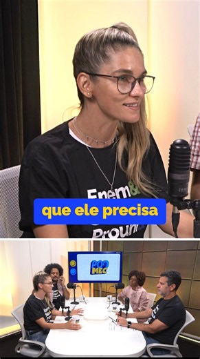 A internet mudou a forma de aprender! 📲E a professora Gis (@giscomgizmatematica) contou um pouco sobre como as redes sociais democratizaram o acesso à educação no primeiro episódio do PODMEC. 🎬 O papo completo tá no YouTube e Spotify do Ministério da Educação. 🔗 Link nos stories e na bio! #Enem2026 #PODMEC #EducaçãoQueTransforma #DicasDeEstudo #MEC