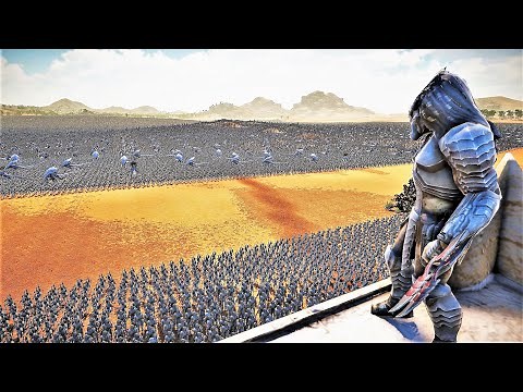 PREDATORS vs 4 MILLION Xenomorph Queen & Her Army! - Ultimate Epic Battle Simulator 2 | UEBS 2