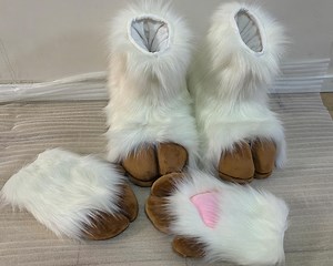 Fursuit Paws & Gloves: Custom Sheep Hooves, Cosplay Costume - Etsy