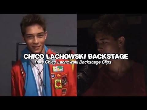 Rare Chico Lachowski Backstage Clips