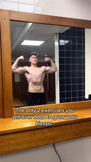 Biceps are a small muscle, stop overtraining them #fyp #gym #gymtok #bicep