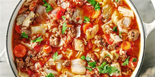 Cabbage Roll Soup Is Pure Comfort Without All The Work
