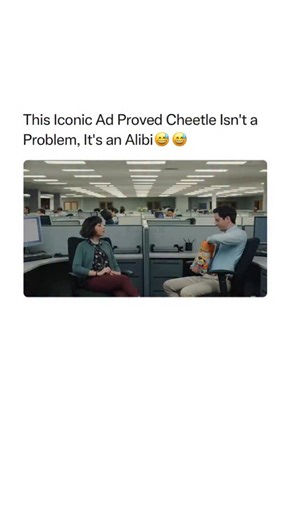 Iconic Adverts of all Time on Instagram: "If you love ads like this, Follow @iconiq.ads ❤️ so you don’t miss the next one 😉 The Cheetos Popcorn “Can’t Touch This” Super Bowl commercial from 2020 is legendary for its simple, relatable premise and brilliant celebrity casting. The whole ad is built around “Cheetle”,that unmistakable orange dust that coats your fingers and prevents you from doing anything useful. A guy finds he can get out of moving a sofa, doing office work, and even holding a bab