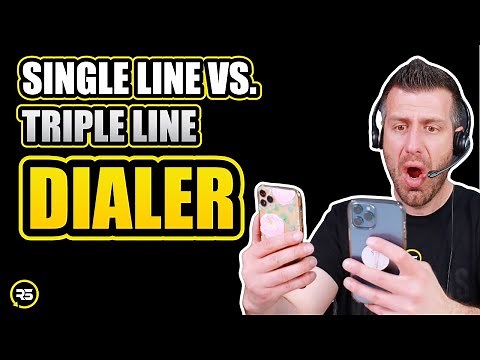 Real Estate Cold Calling: Triple Line Dialer Vs. Single Line Dialer