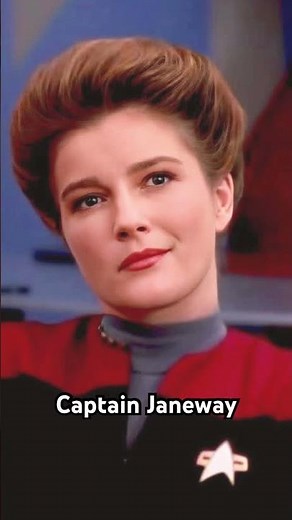 Captain Janeway! The BEST Star Trek Captain as played by the beautiful KATE MULGREW! Awesome lady!