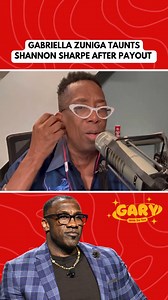 Gabriella Zuniga Taunts Shannon Sharpe After Payout | Gary With Da Tea