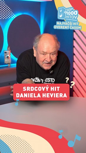 ✍️ Skvelý slovenský spisovateľ a legendárny textár Daniel Hevier, ktorého tvorba zahŕňa nezabudnuteľné hity ako "Svet lásku má", "Láska, necestuj tým vlakom" či "Ľudia nie sú zlí", prišiel do Rádiá Vlna. 🤗 🎤 Vyspovedali sme ho pre vás a prezradil nám aj to, ktorý text z jeho bohatej tvorby je mu najbližší. 💖 Hlasujete za ten váš najväčší hit overený časom na www.top1000.sk. 😉 | Rádio Vlna