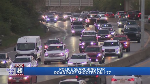 Newburgh Heights police search for suspect in road rage shooting