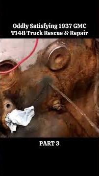 Part3 What Happens When You RESTORE a 1937 GMC T14B Truck? #automobile #carrestorationproject