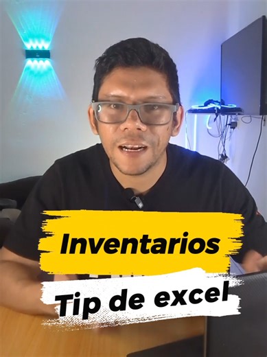 control de inventarios en Excel #tips #excel #tutorial