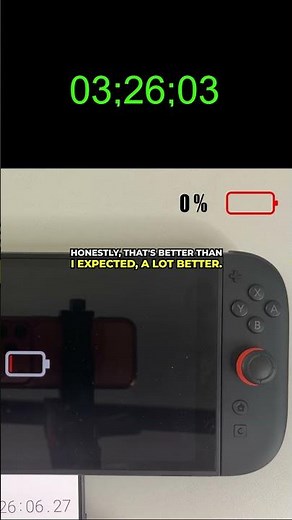 Switch 2 Battery Life Shocked Me