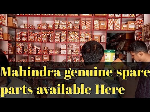 Mahindra all genuine spare parts available Here