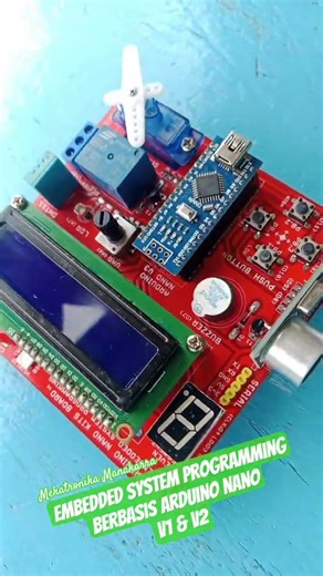 trainer embedded system programming berbasis arduino nano versi 1 dan versi 2 #programming