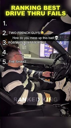 Ranking Best Drive Thru Fails | RANKED KING