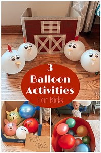 Balloon Activities - 3 Balloon Activities - CraftMonsterz