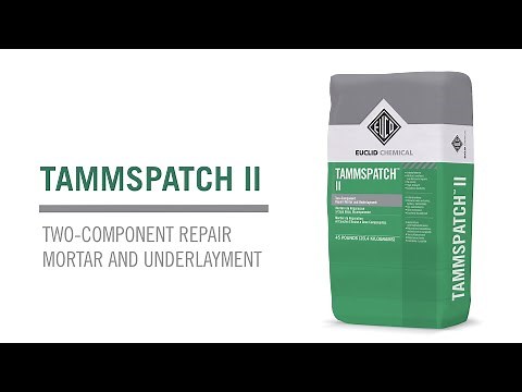 Tammspatch II | Repair Mortar Application Tips