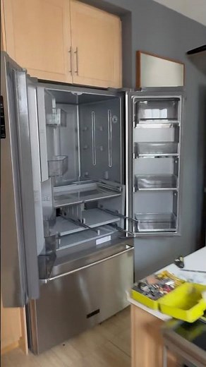 KitchenAid fridge evaporator fan motor is not running . Repalced w11395558|KRFC704FPS04