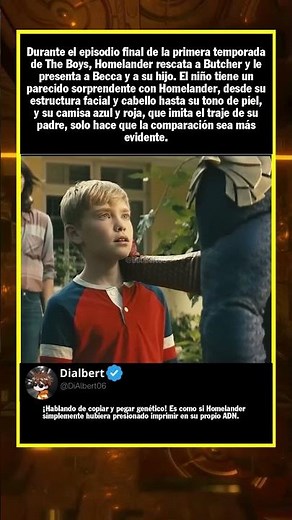 Durante el episodio final de la primera temporada de The Boys, Homelander rescat...