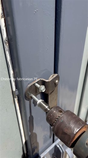 Sliding gate inner￼ manual lock #gatelock