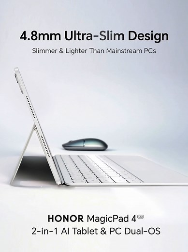 HONOR MagicPad 4 review: Slim 2-in-1 AI Tablet & PC (RM2,999)