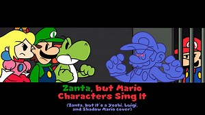 Zanta, but Mario Characters Sing It